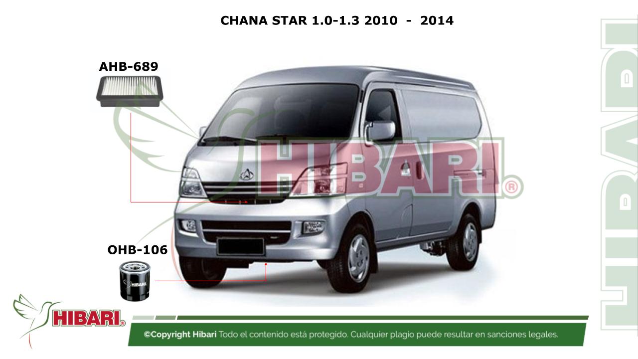 En este momento estás viendo CHANA STAR 1.0-1.3 2010  –  2014